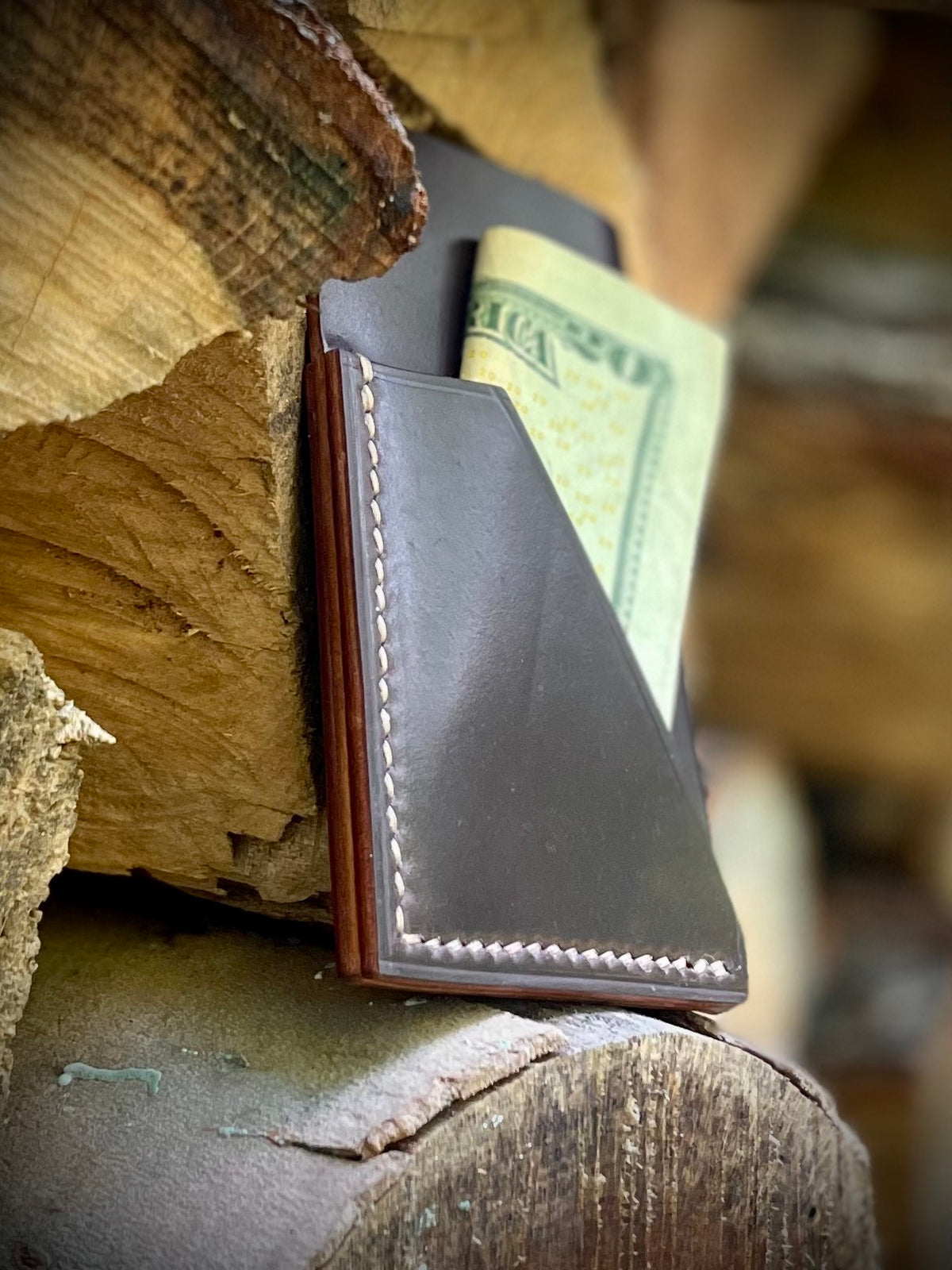 小物 HORWEEN Shell Cordovan LZip Wallet The Spruce in Horween Shell Cordovan Color #8 – Mace & Dagger