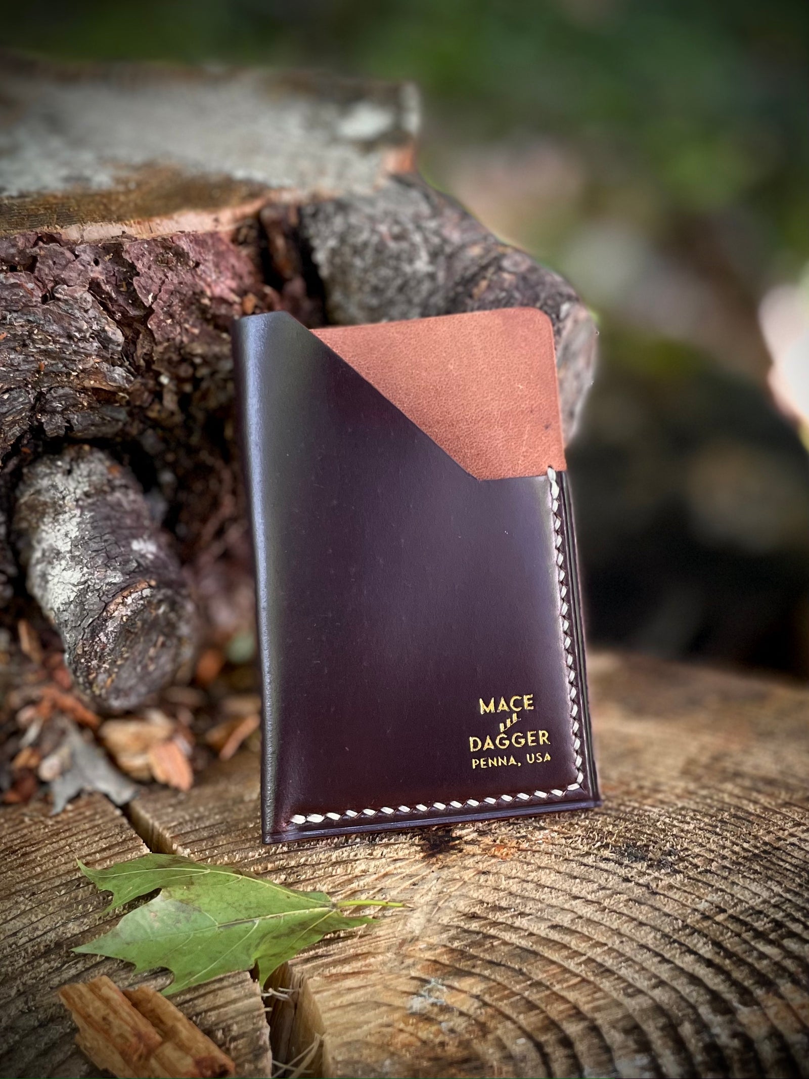 The Spruce in Horween Shell Cordovan Color #8 – Mace & Dagger