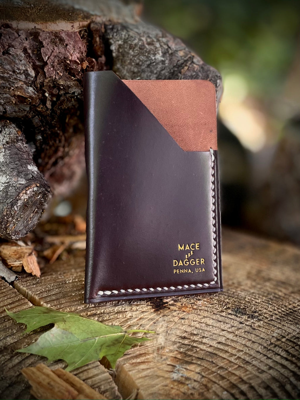 The Spruce in Horween Shell Cordovan Color #8 – Mace & Dagger